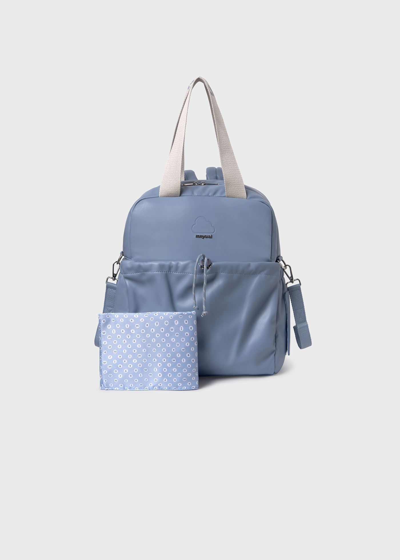 Mochila maternidade com muda fraldas bebé