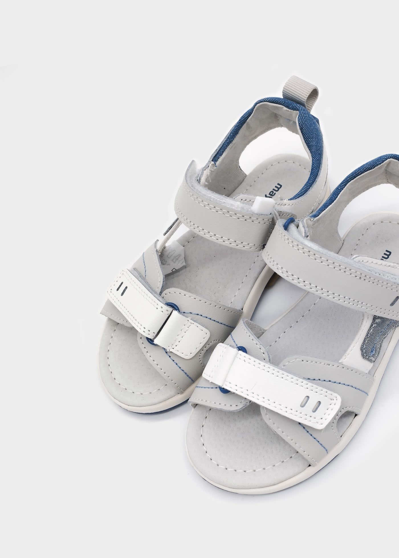 Sandalen nachhaltiges Leder Jungen