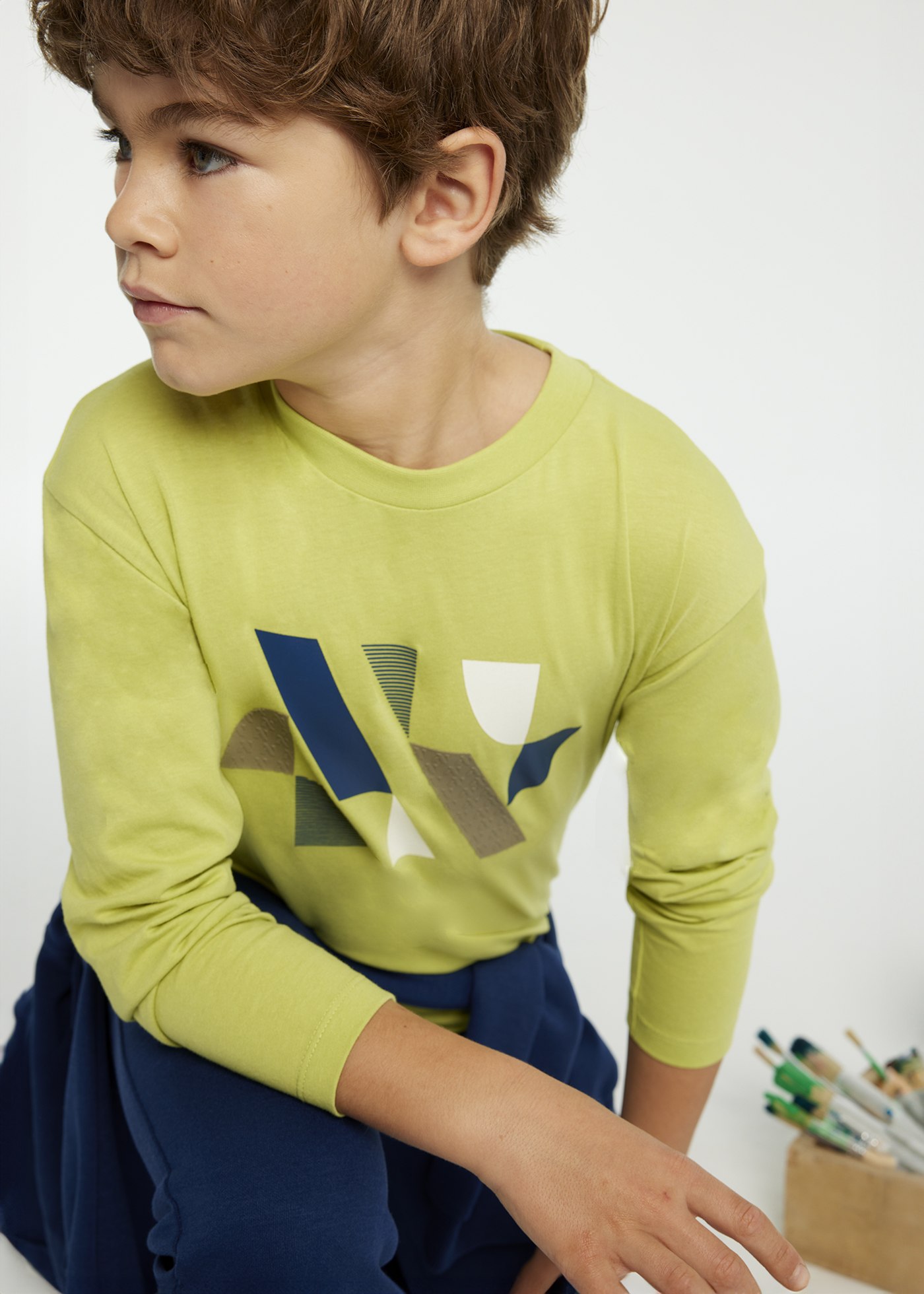 Boy Embossed T-Shirt