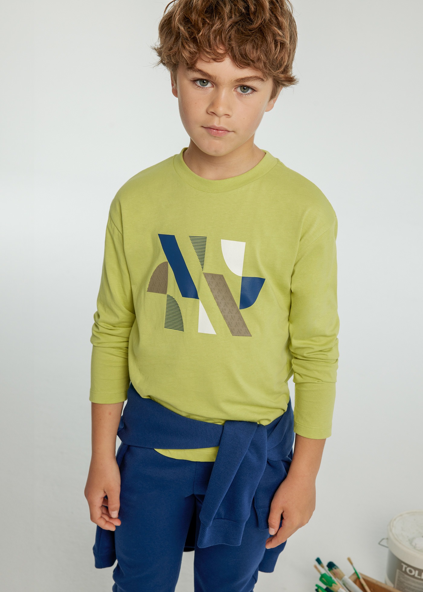 Boy Embossed T-Shirt