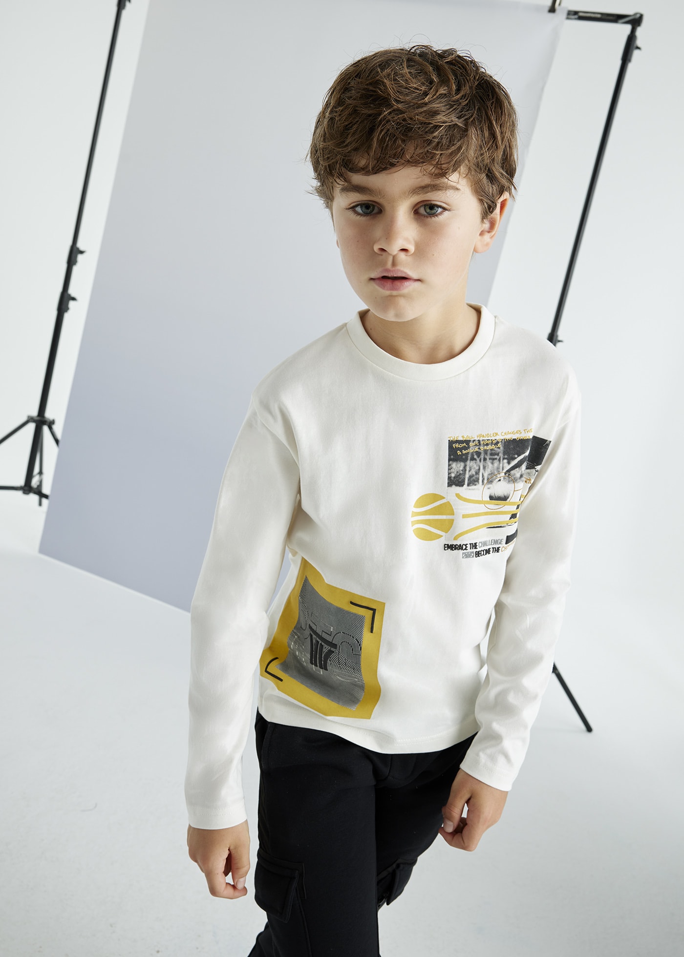 Boy Reflective Detail T-shirt