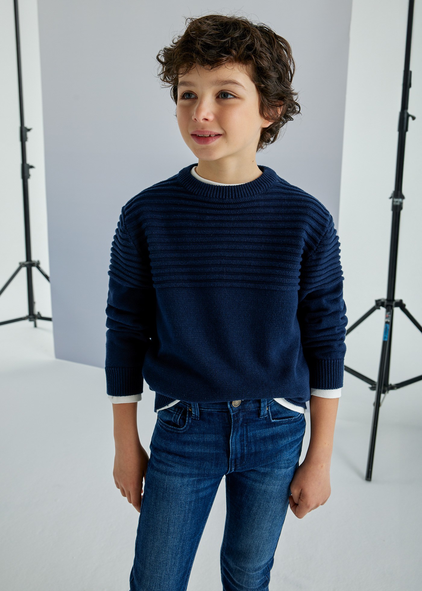 Boy Jacquard Jumper