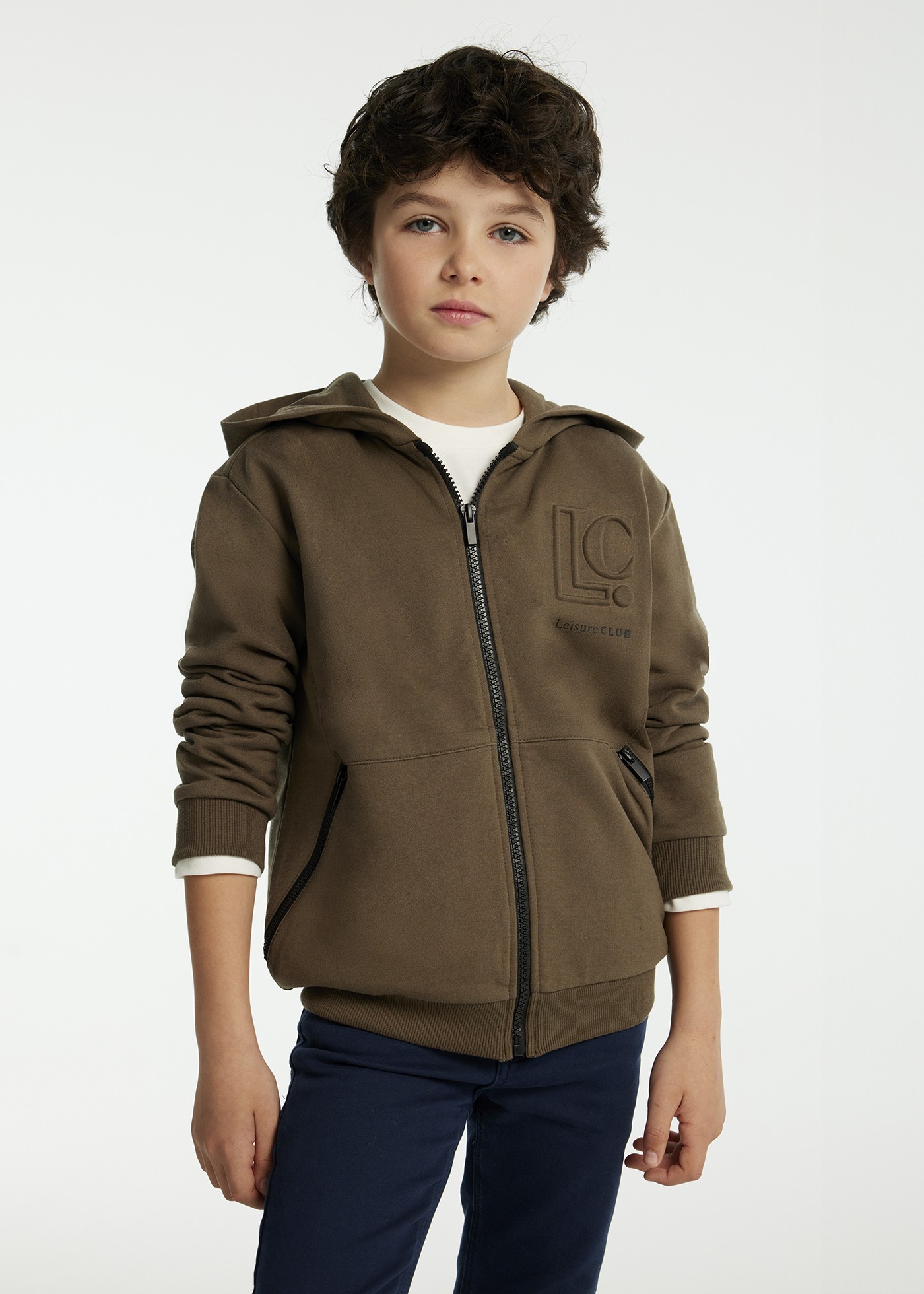 Boy Zip Hoodie