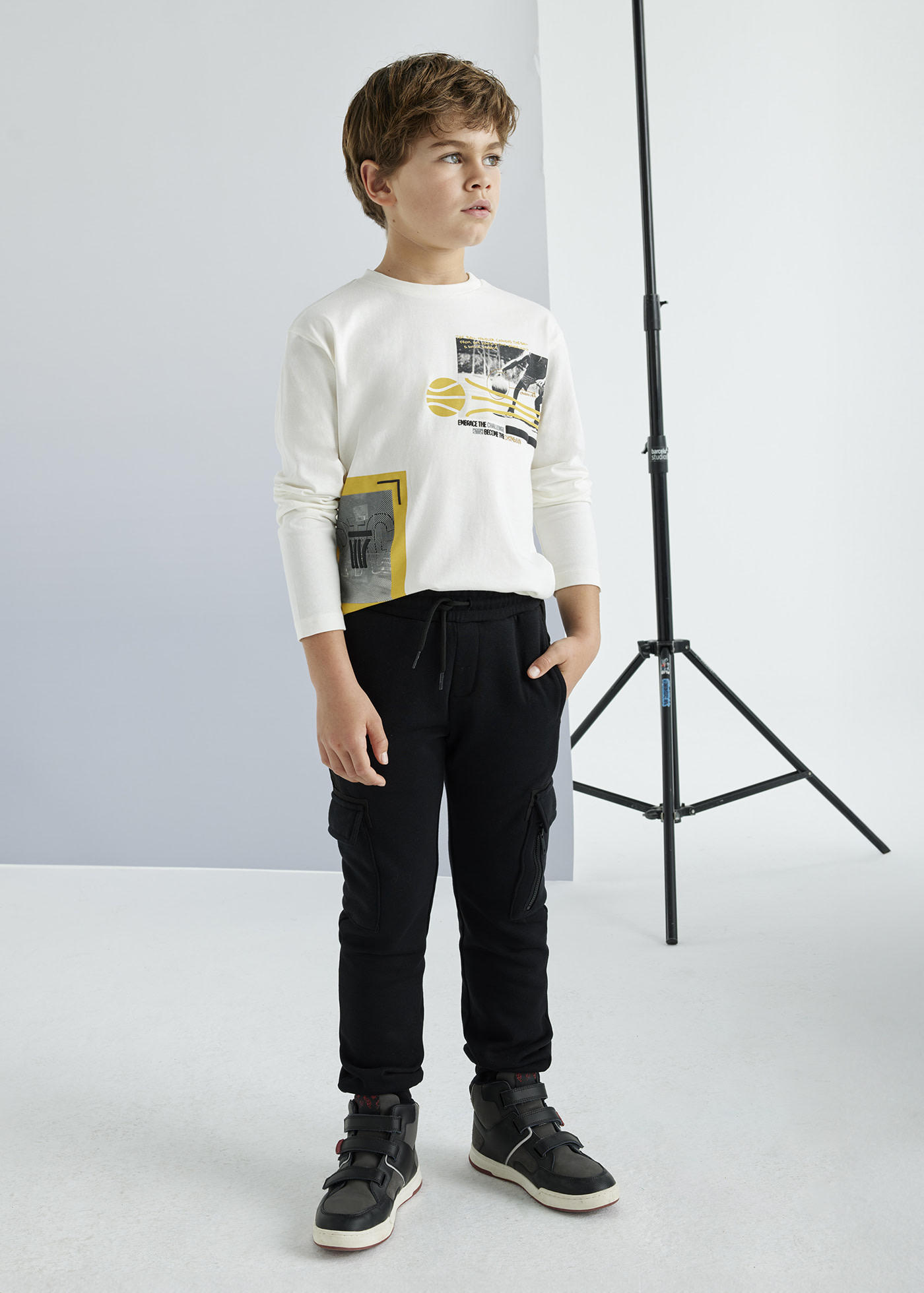 Boy Contrast Joggers