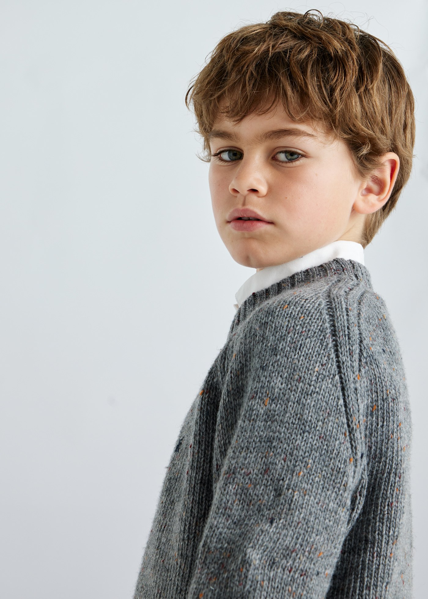 Boy Heather Sweater