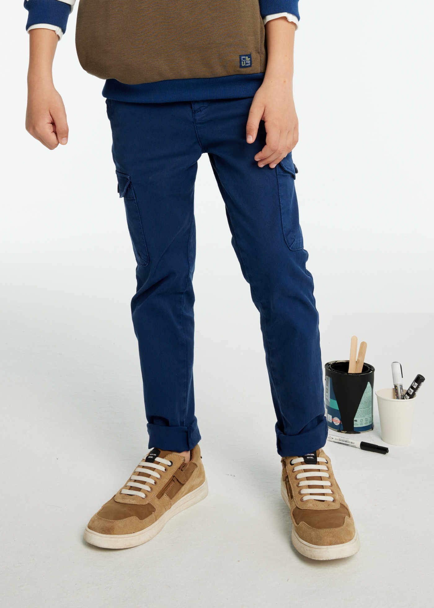 Cargohose Teenager Jungen