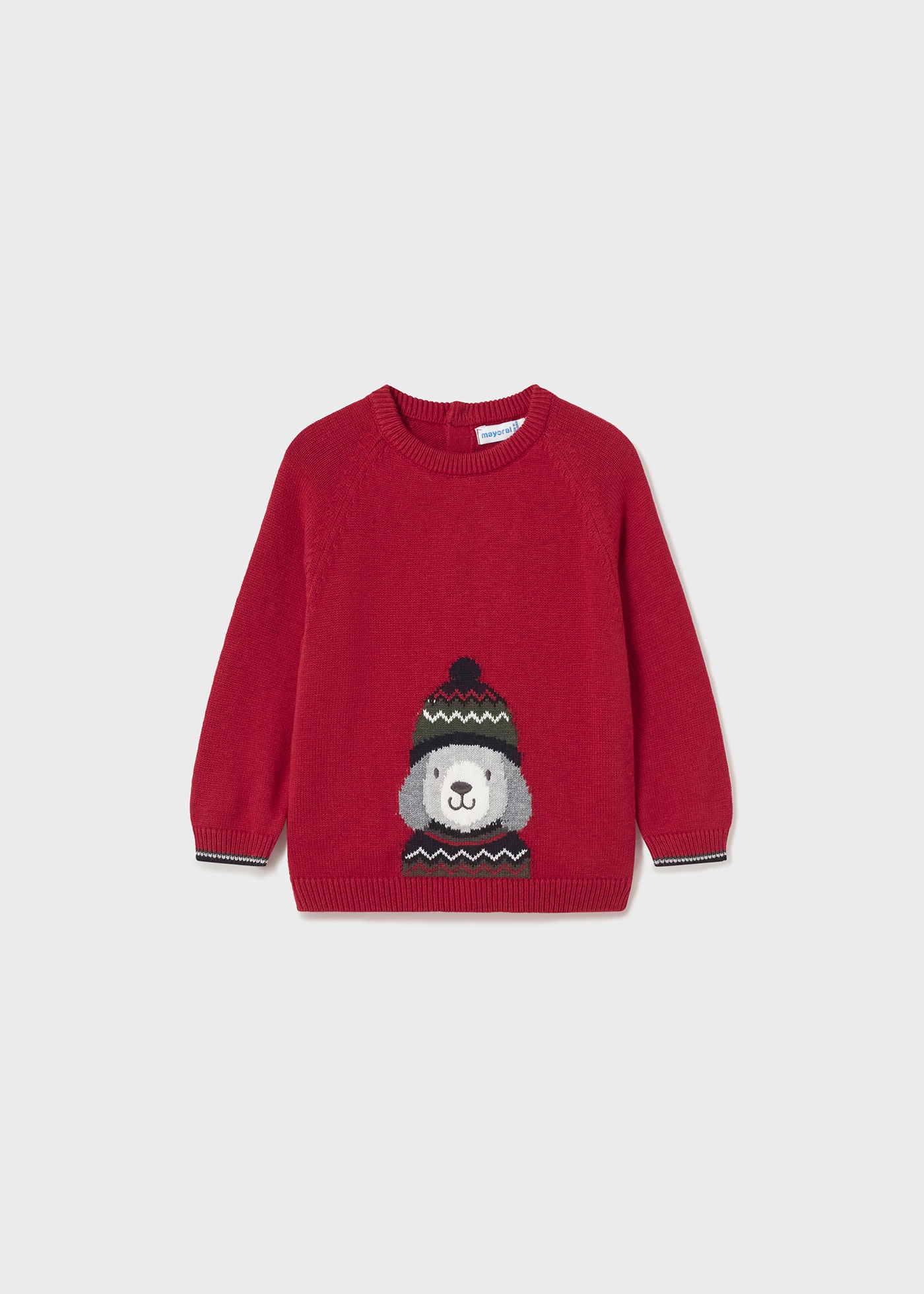 Maglione cane intarsio neonato