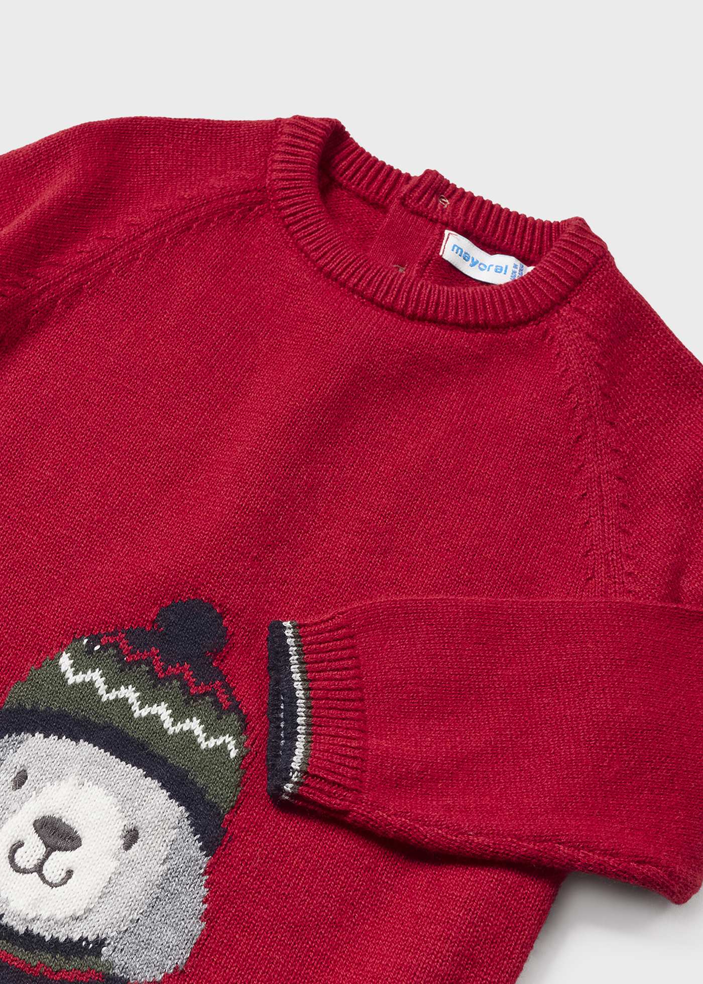 Maglione cane intarsio neonato