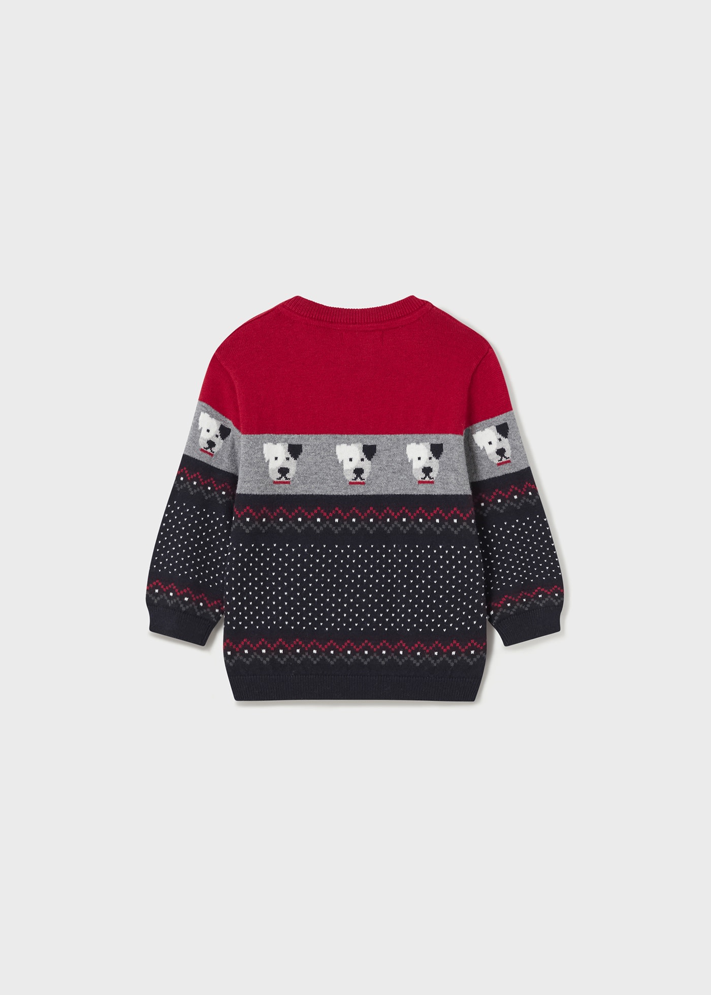 Baby Puppy Patterned Jumper