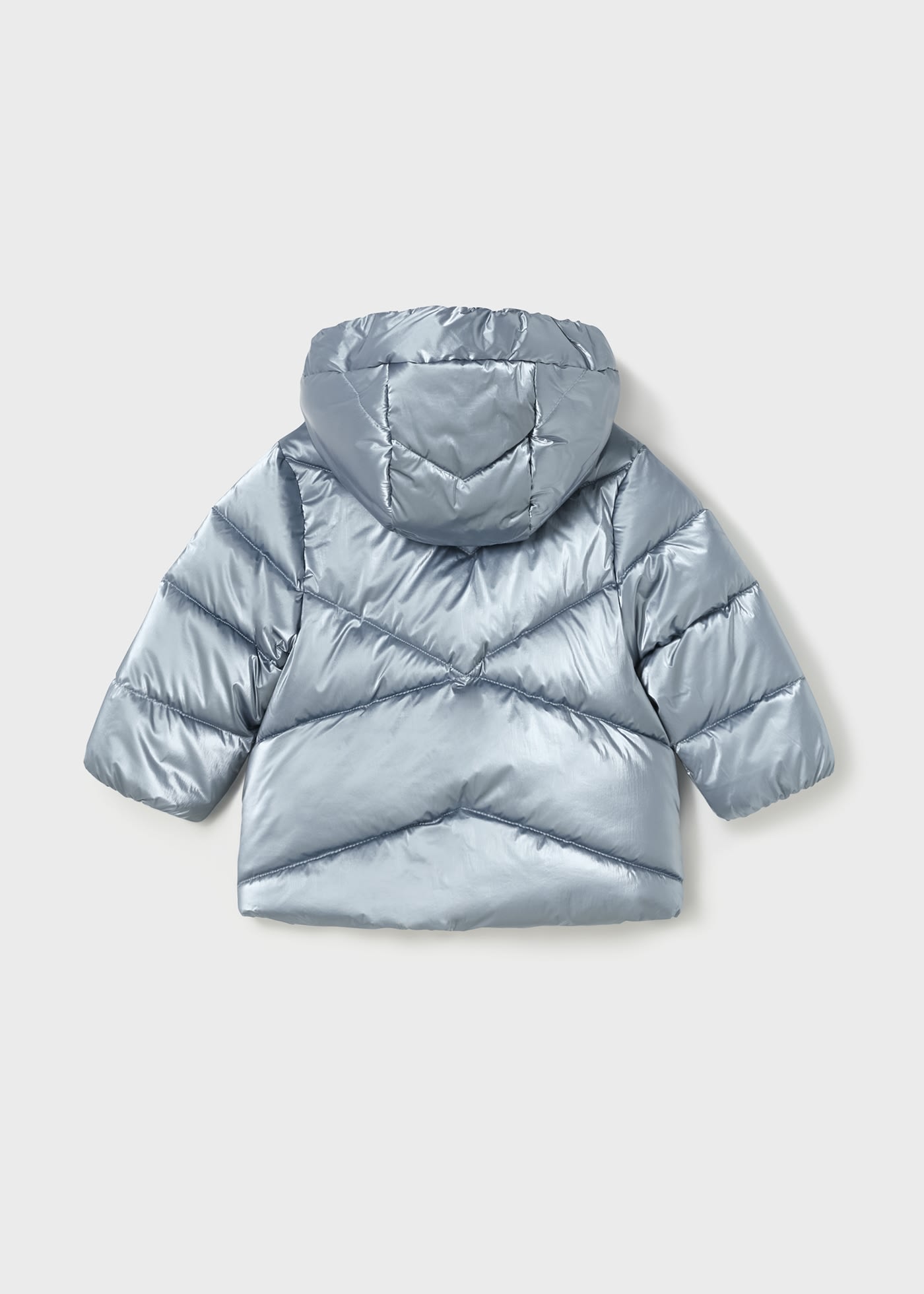 Baby Metallic Padded Coat