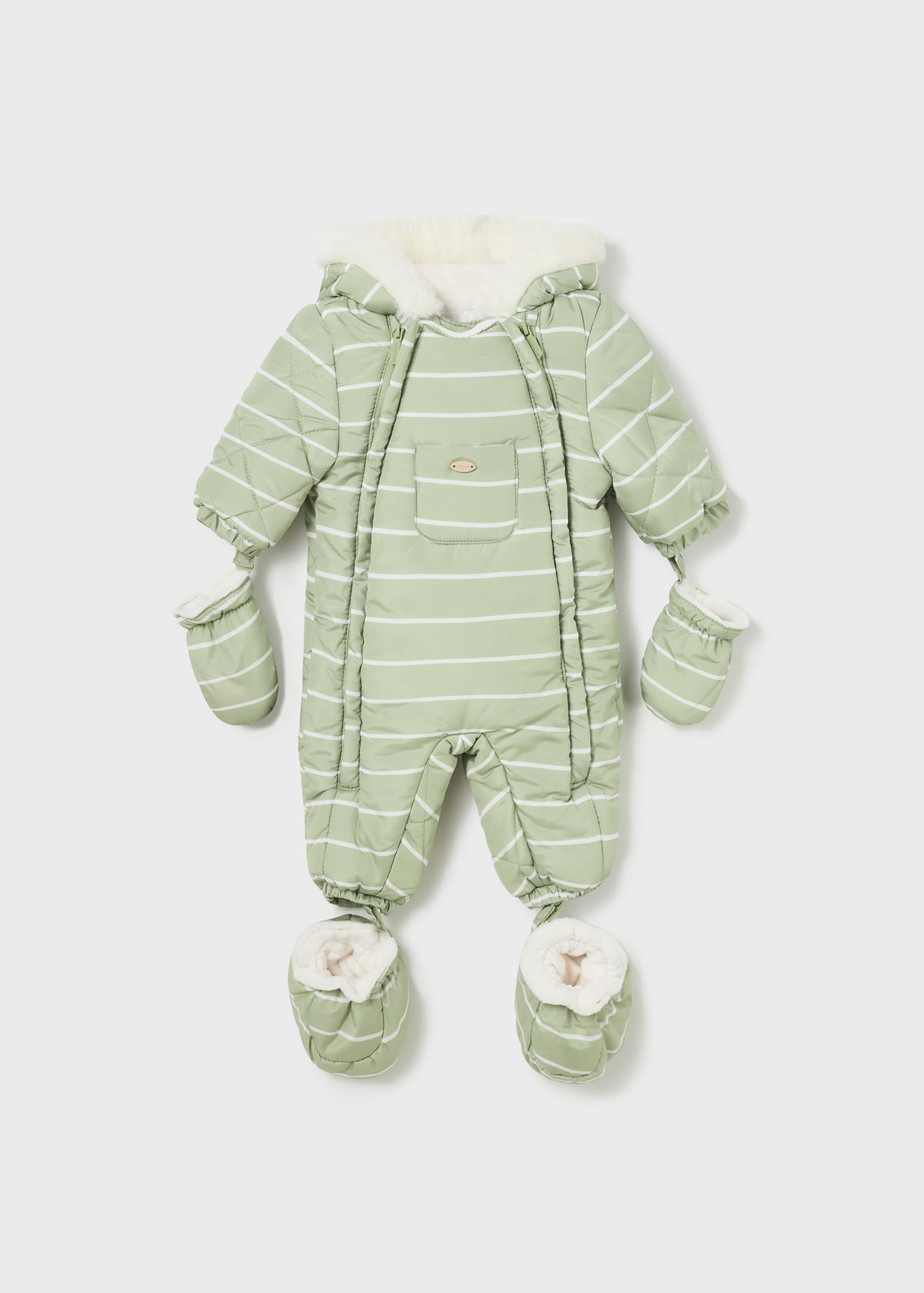 Newborn Girl Snowsuit