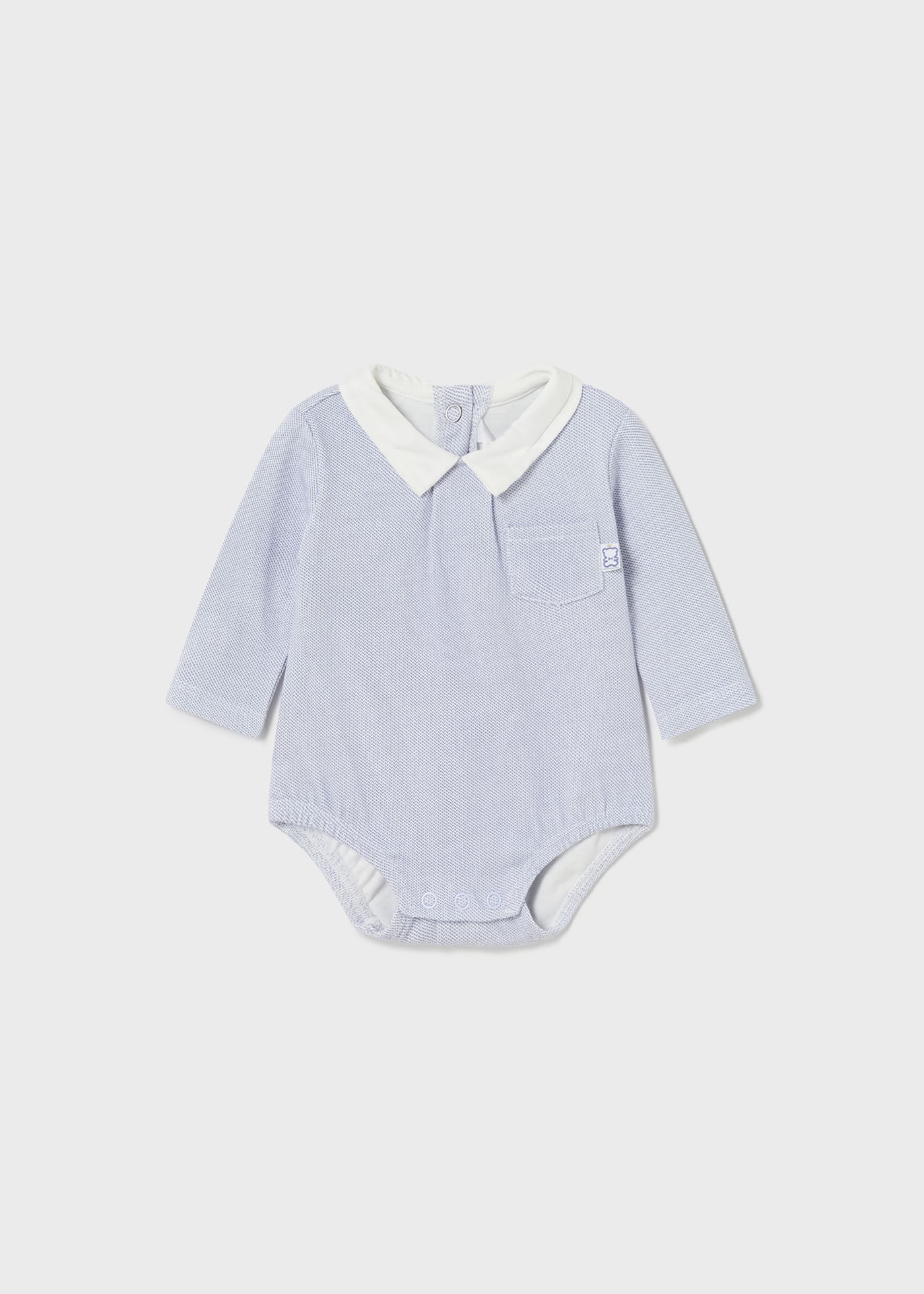 Newborn Boy Contrast Bodysuit