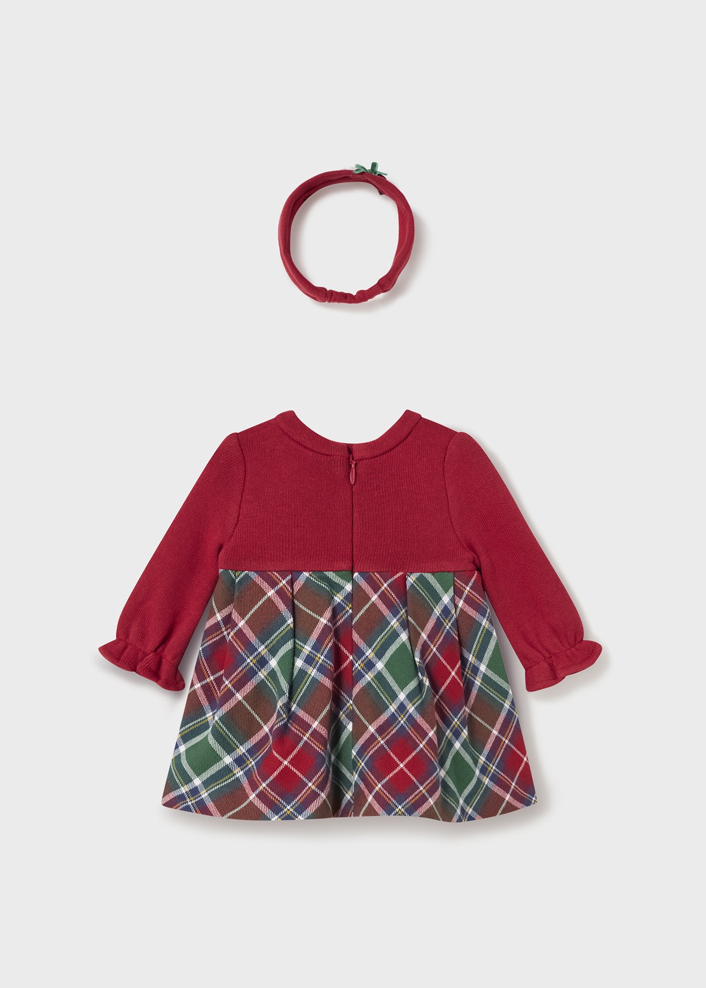 Vestito con fascia neonata