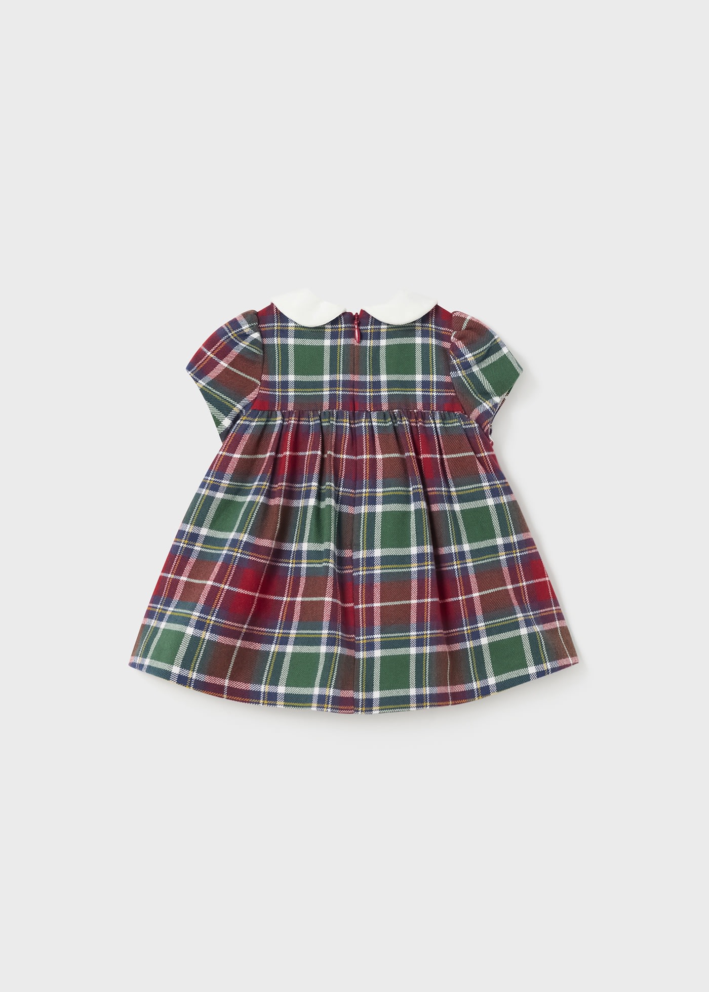 Newborn Girl Tartan Dress