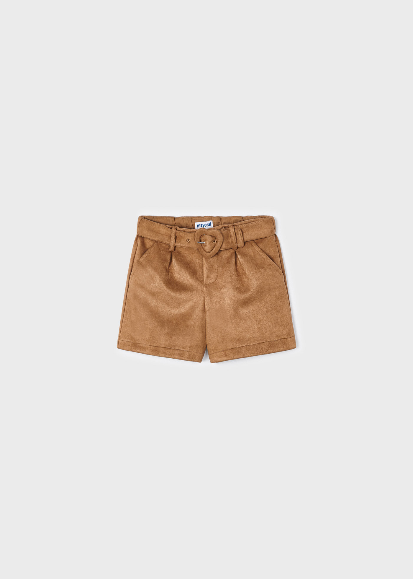 Bermudas Wildleder-Imitat Mädchen