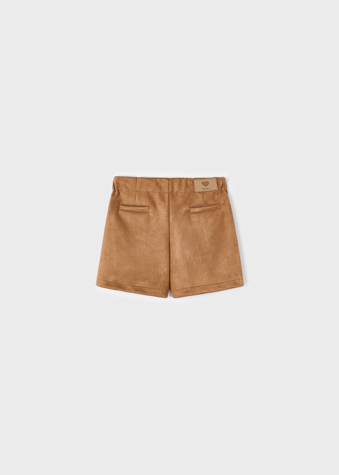 Bermudas Wildleder-Imitat Mädchen