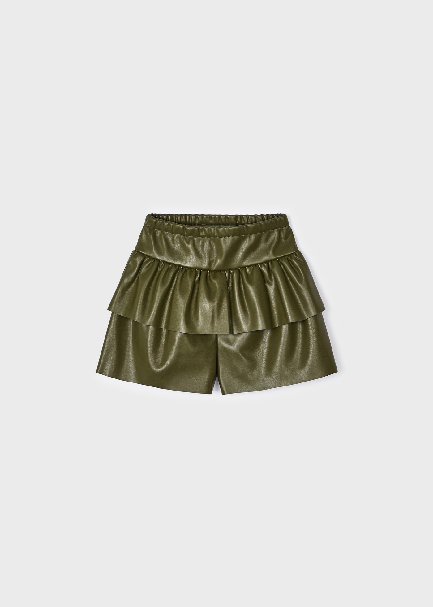 Girl Faux Leather Skirt