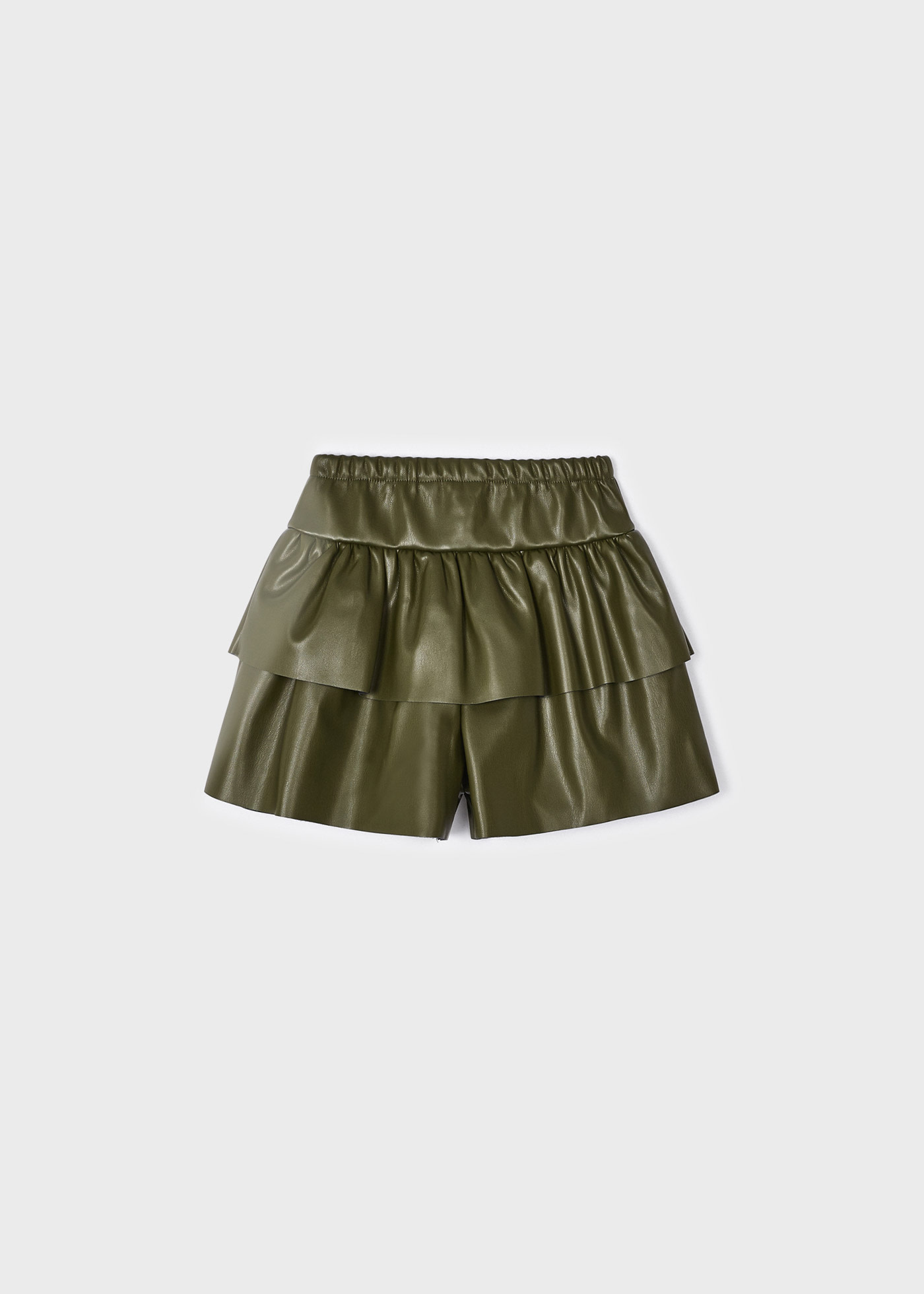 Girl Faux Leather Skirt