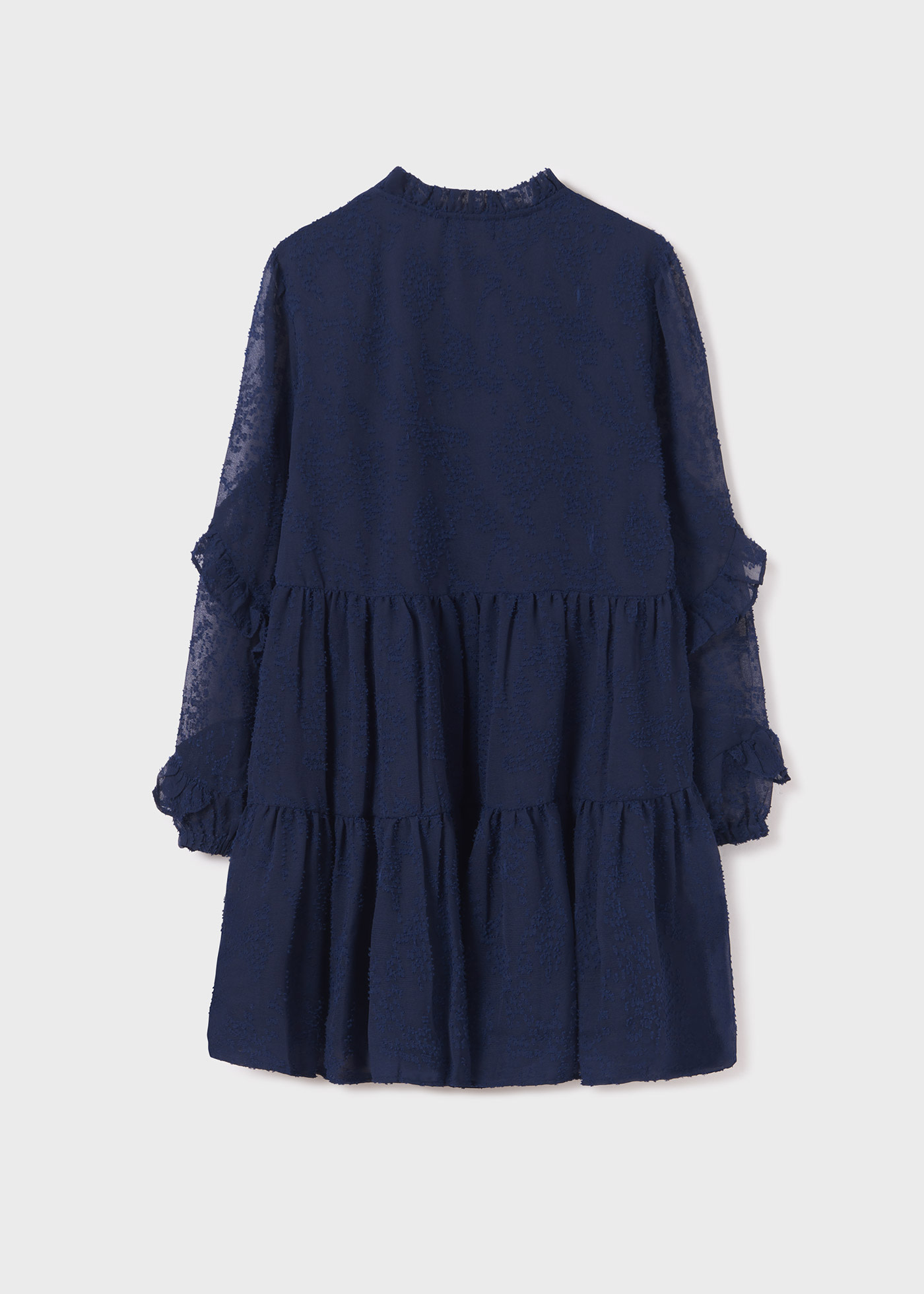 Girl Chiffon Ruffle Dress