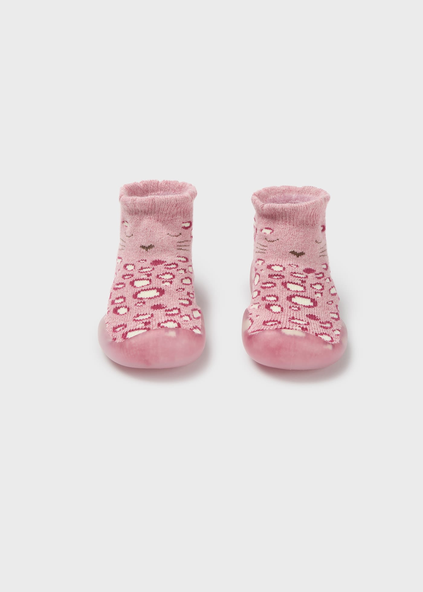 Newborn Girl Non-Slip Kitten Socks