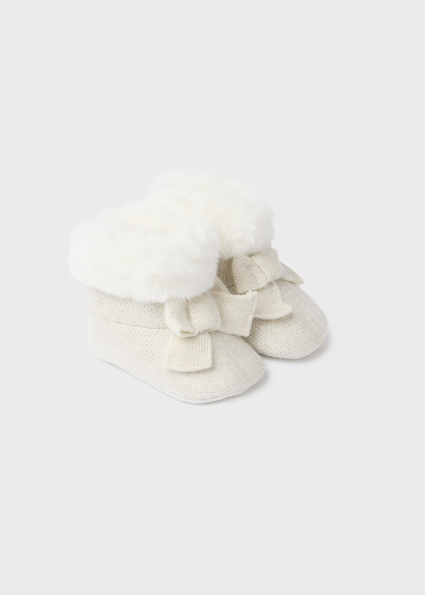 Newborn Girl Tricot Booties