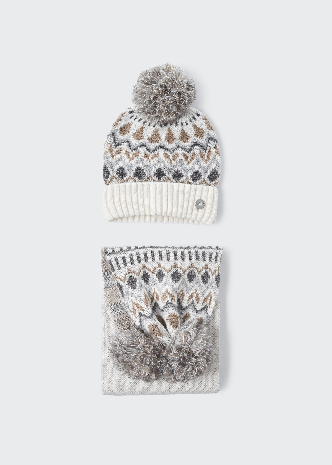 Set cappello e sciarpa leopardo bambina