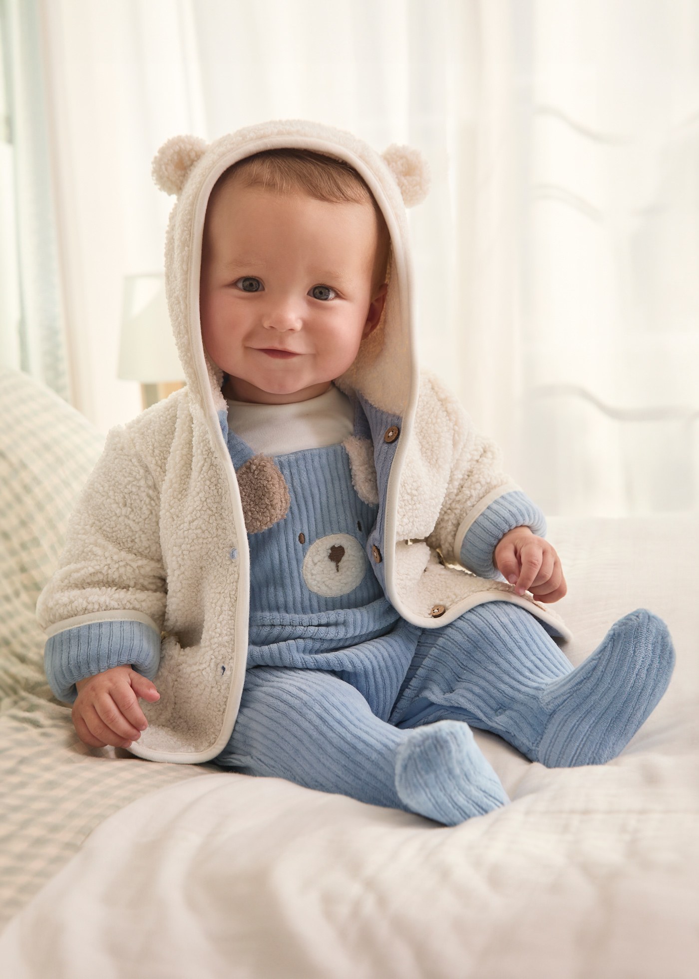 Newborn coat boy on sale