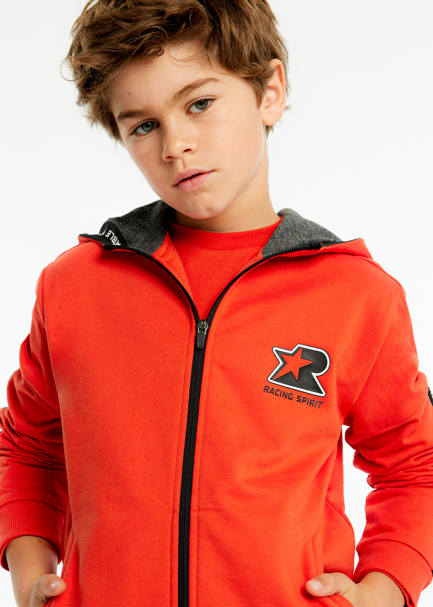 Boy 2 Piece Text Tracksuit