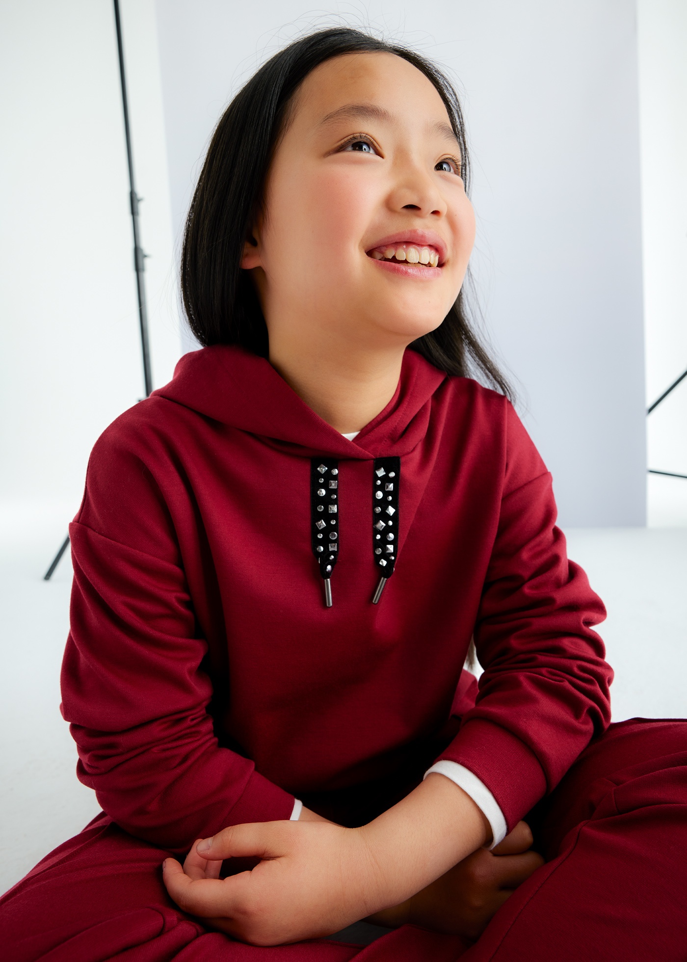 Girl 2 Piece Roma Stitch Tracksuit