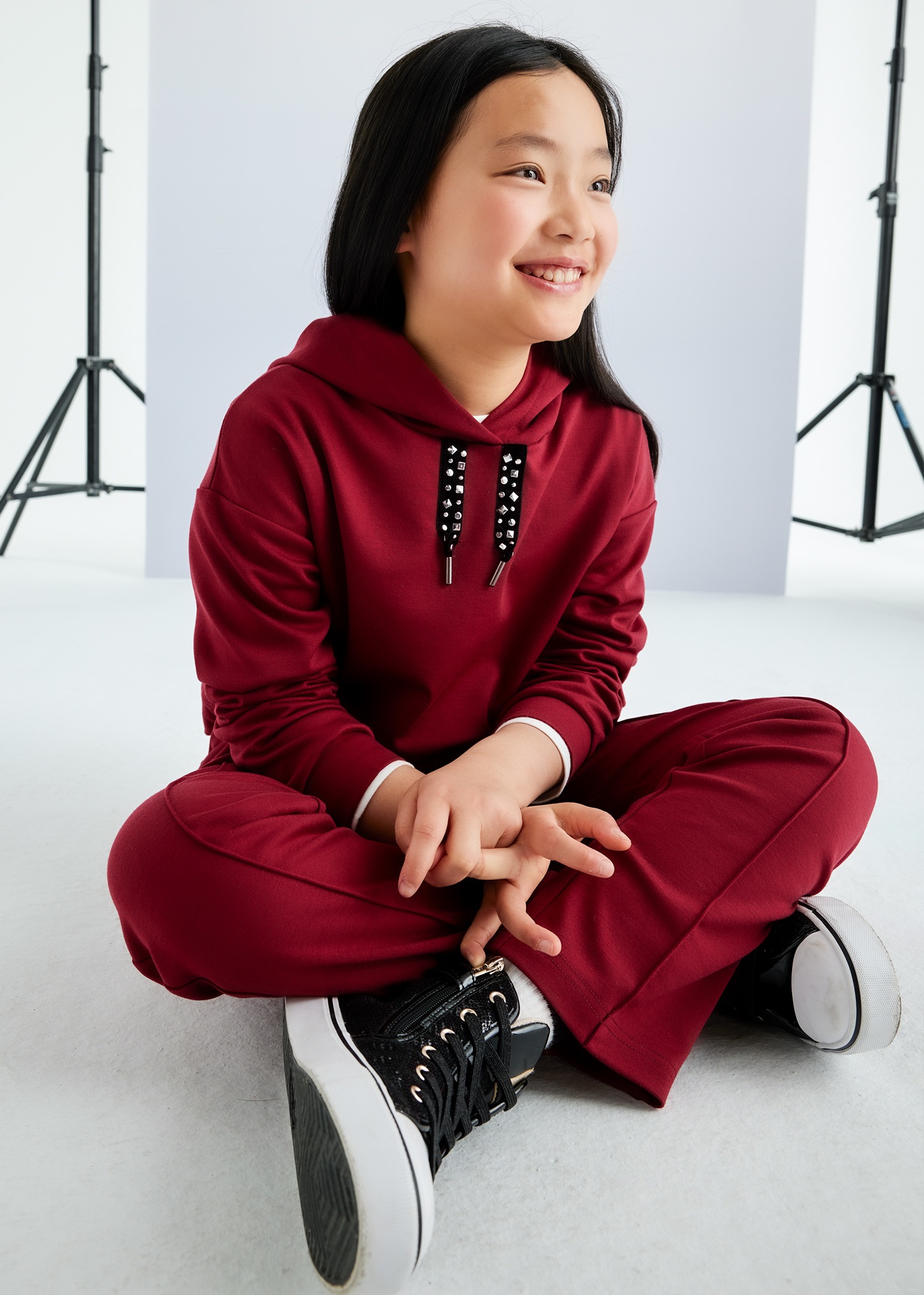 Girl 2 Piece Roma Knit Tracksuit