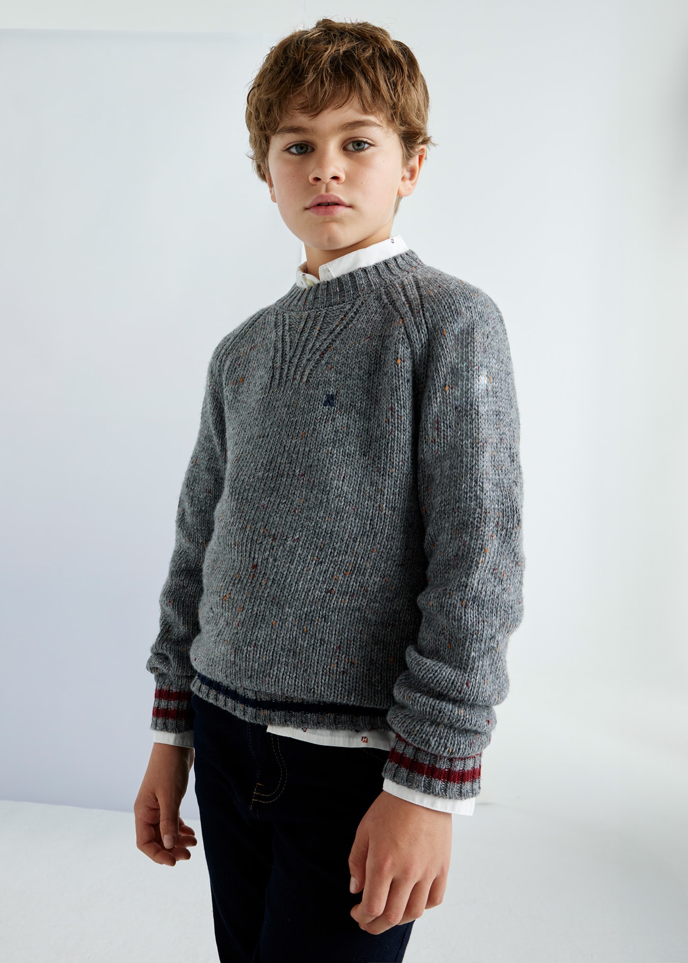 Boy Heather Sweater