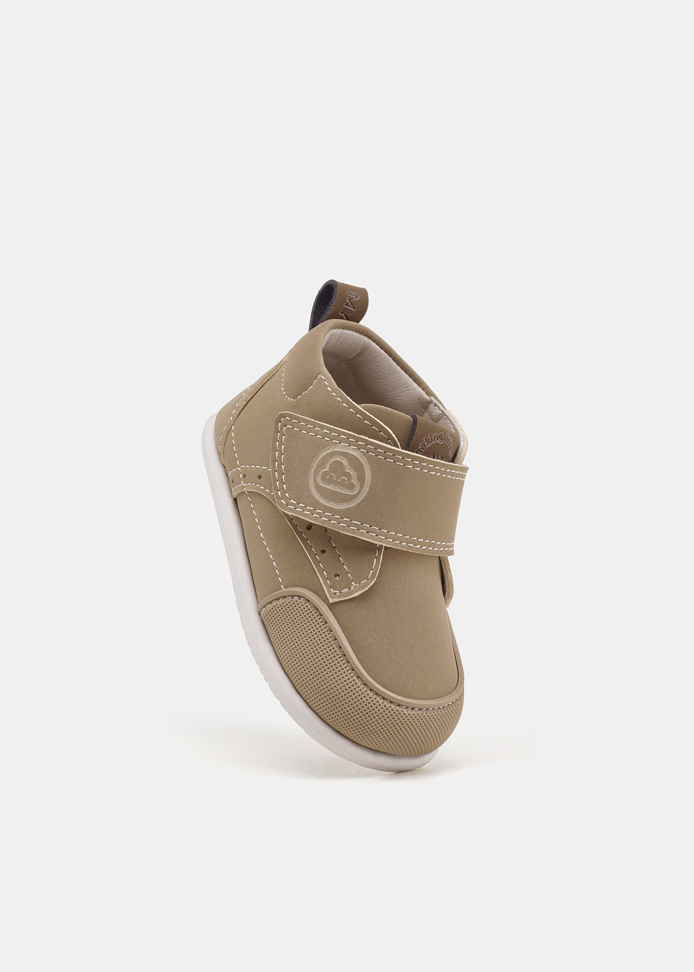 Baby Barefoot Ankle Boots Beige Mayoral