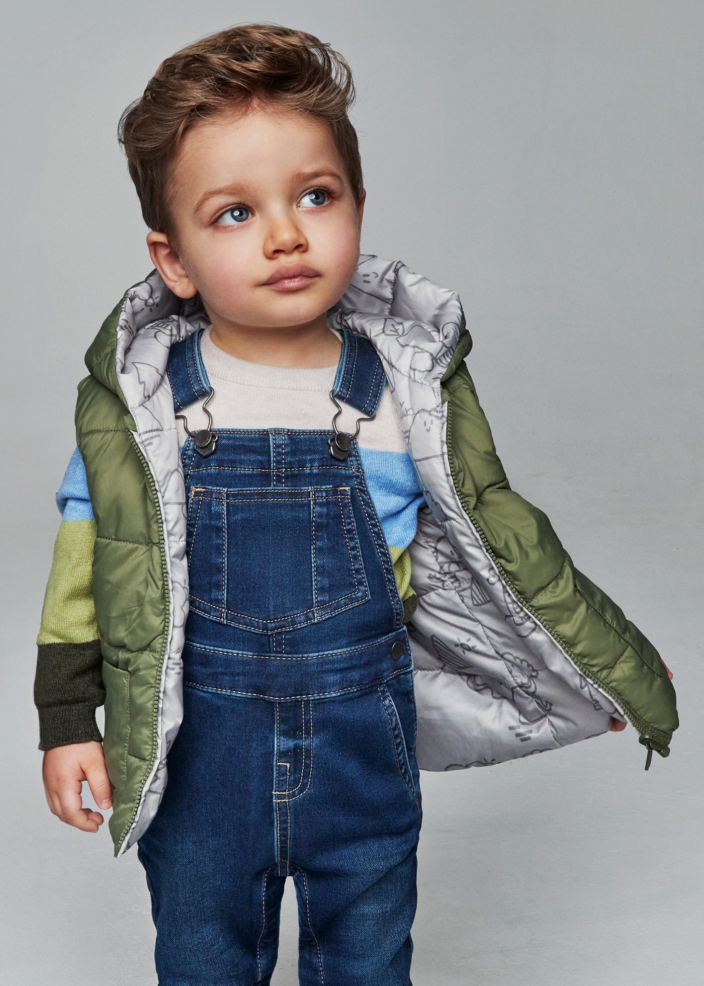 Baby Denim Dungarees