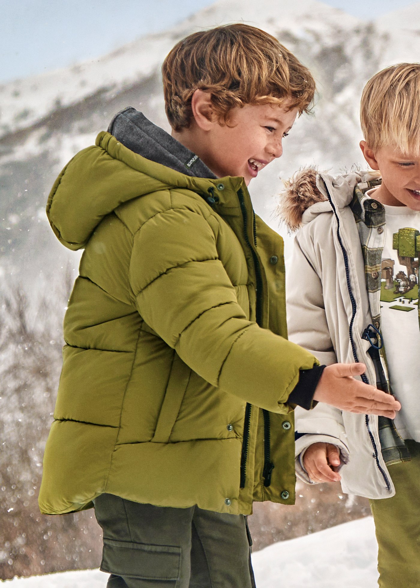 Boys long winter coats hotsell