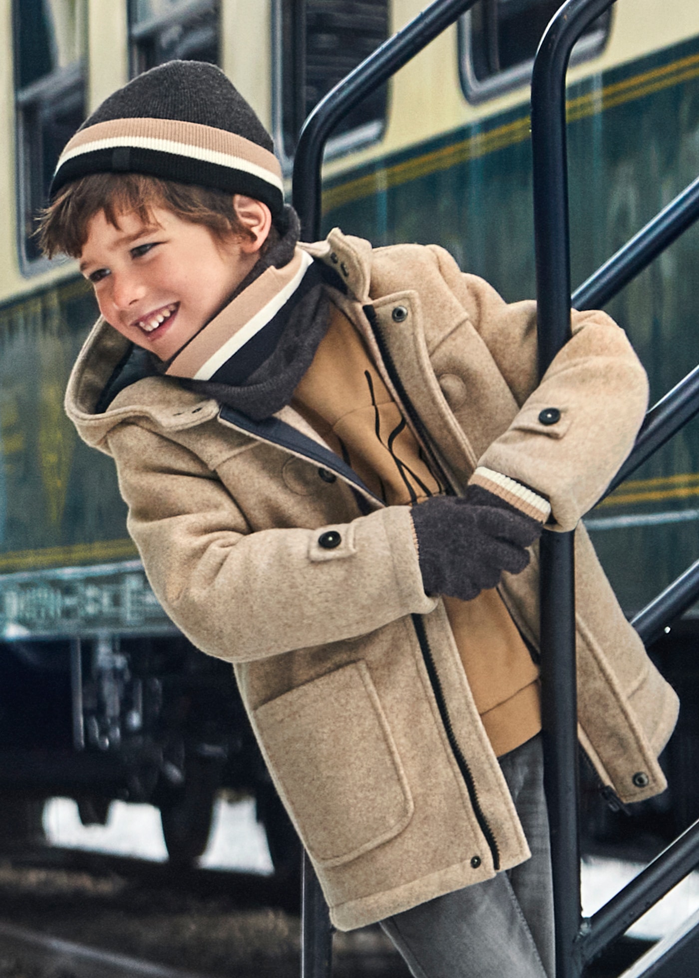 Next boys duffle coat best sale