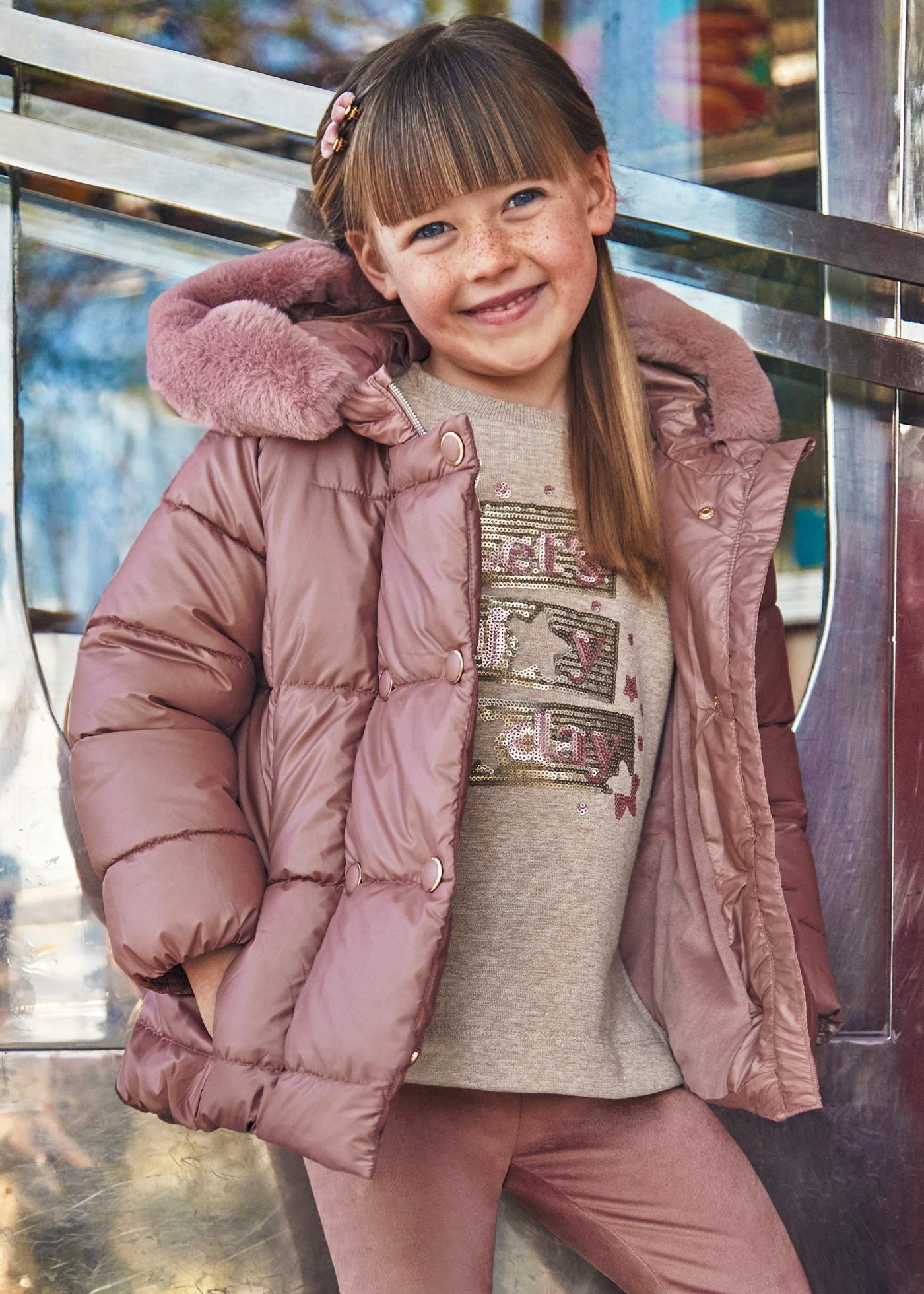 Mayoral girls coat on sale