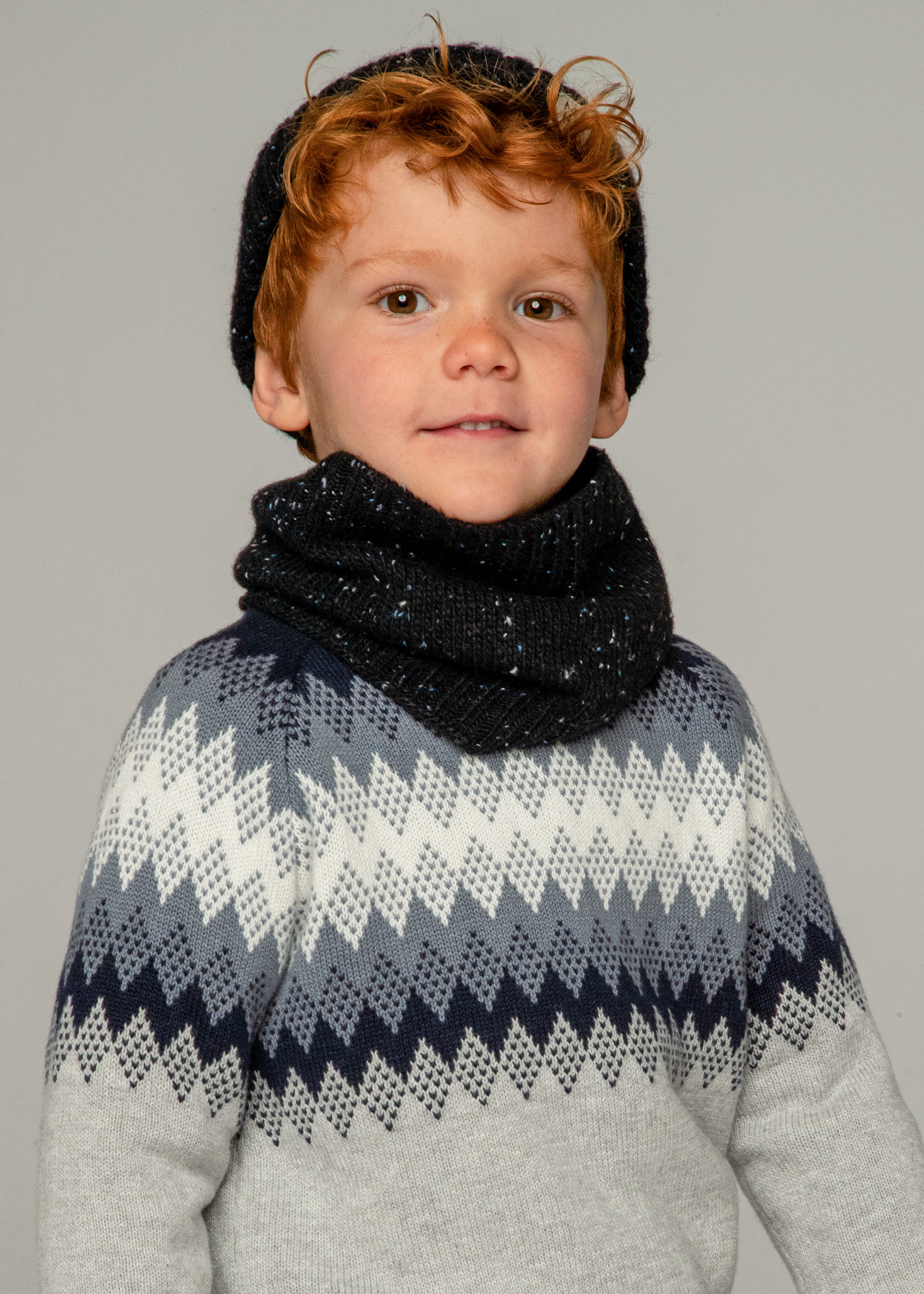 Boy Jacquard Jumper