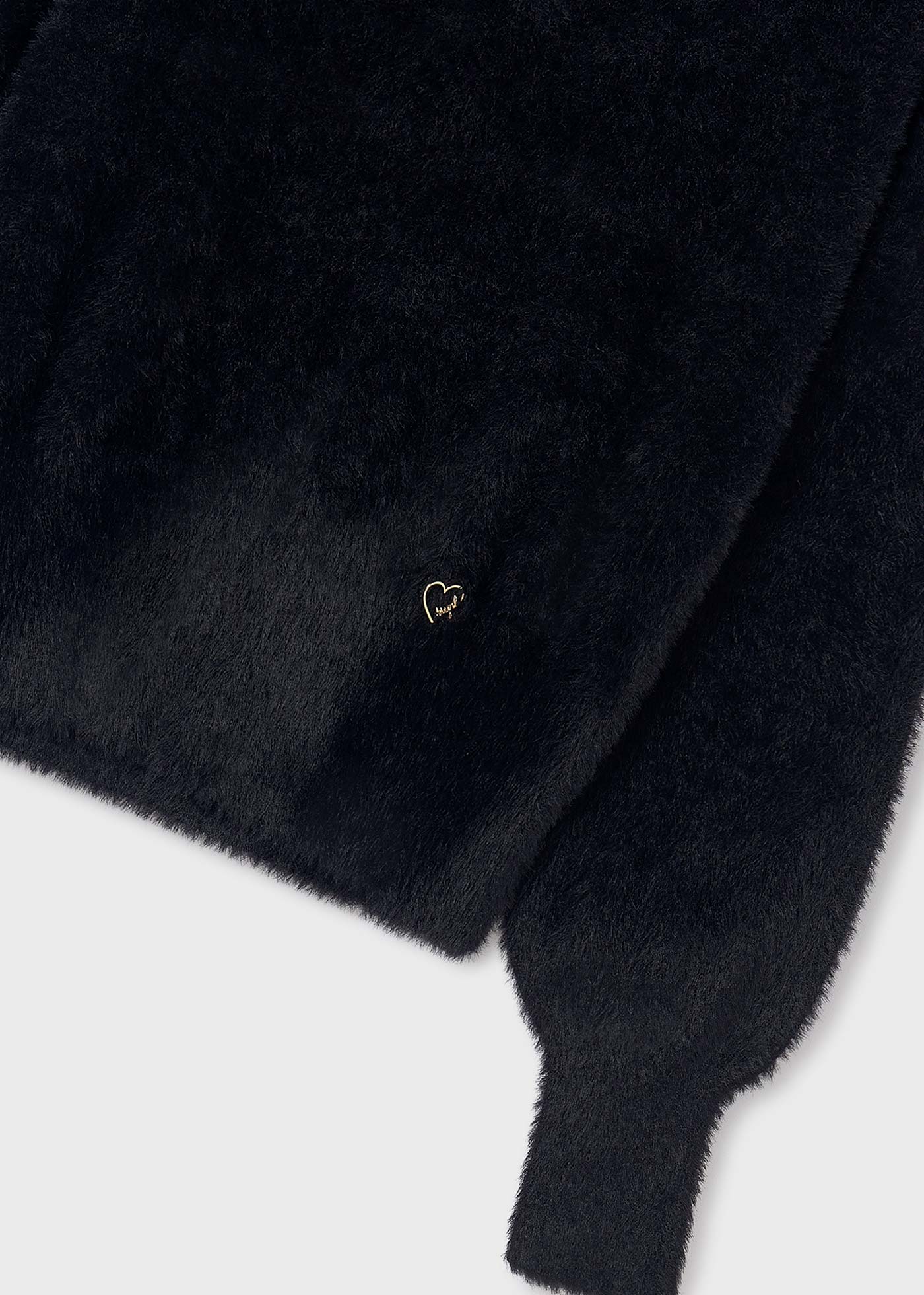 Sweter futrzany dla dziewczynki