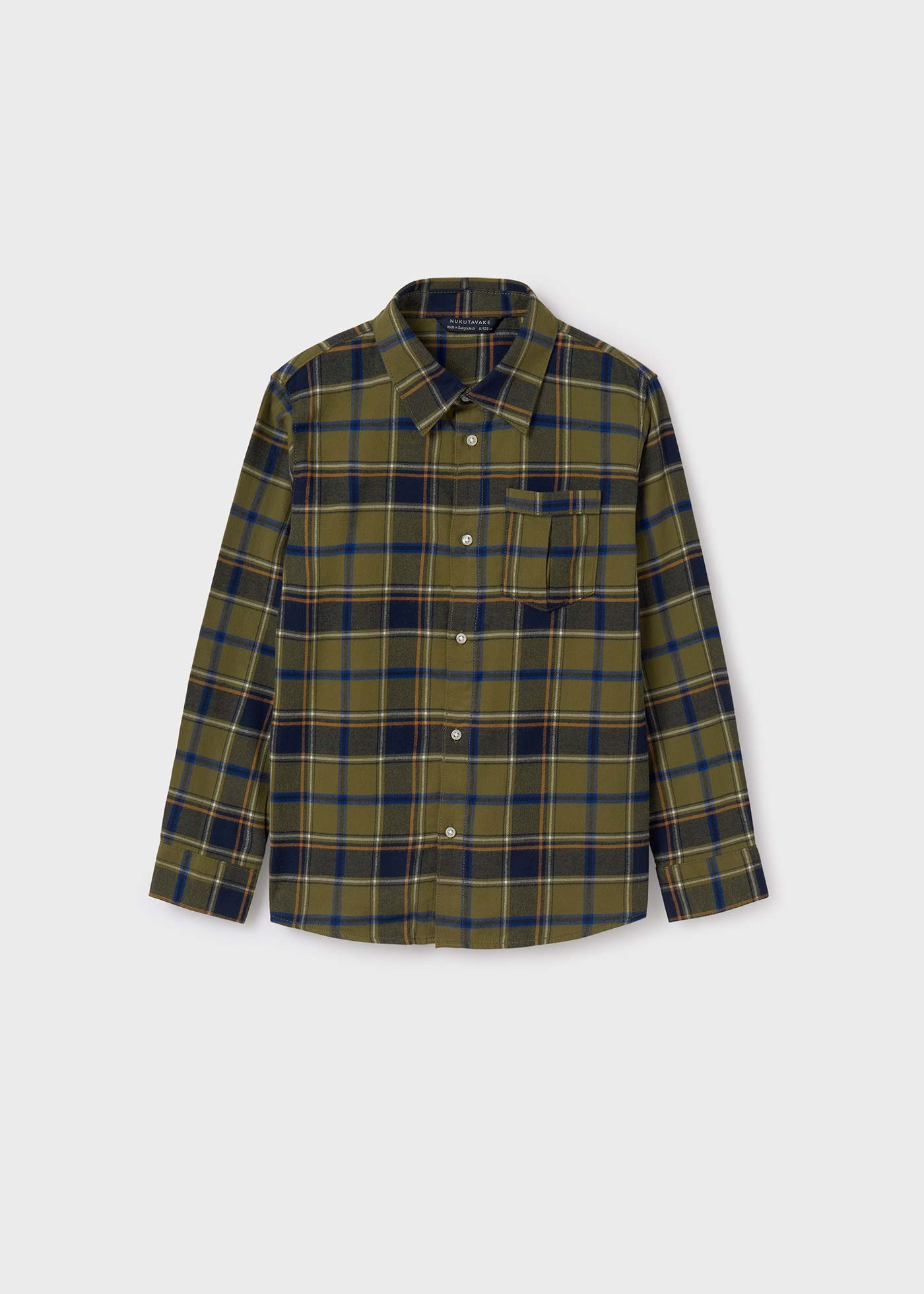 Boy Flannel Check Shirt