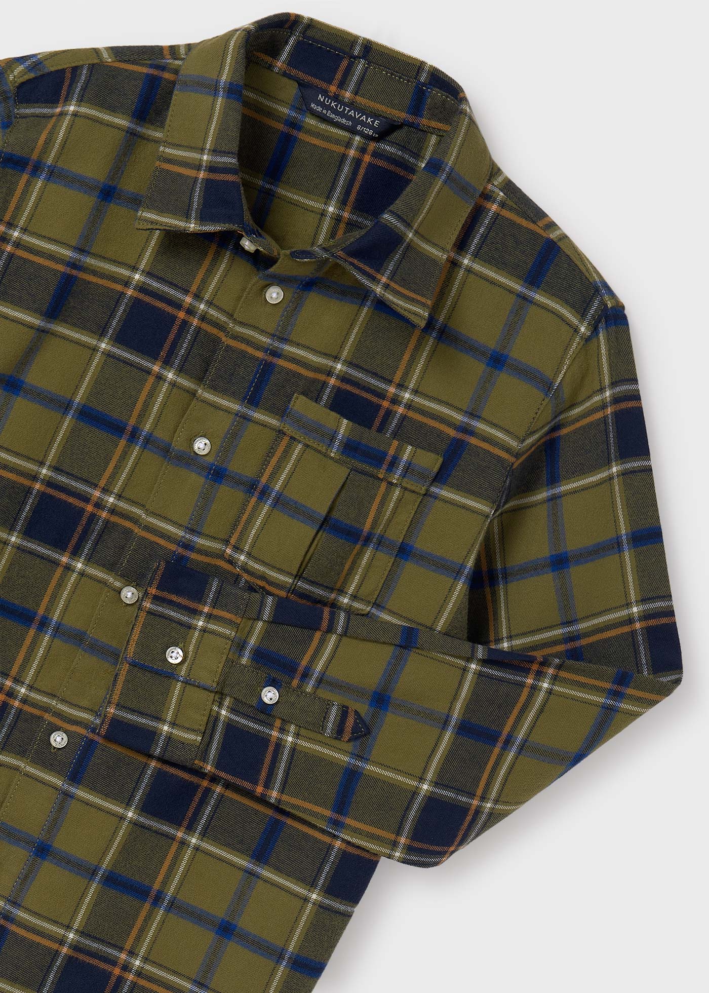 Boy Flannel Check Shirt