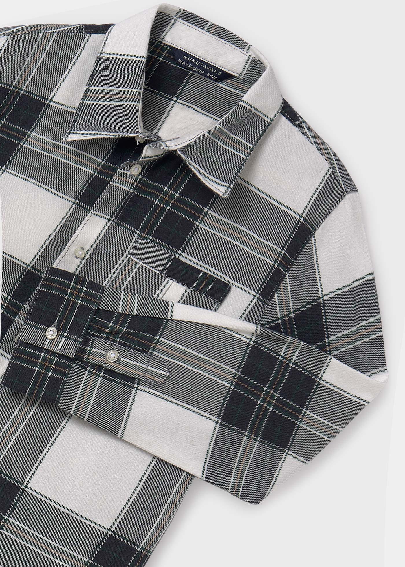 Camicia quadri flanella ragazzo