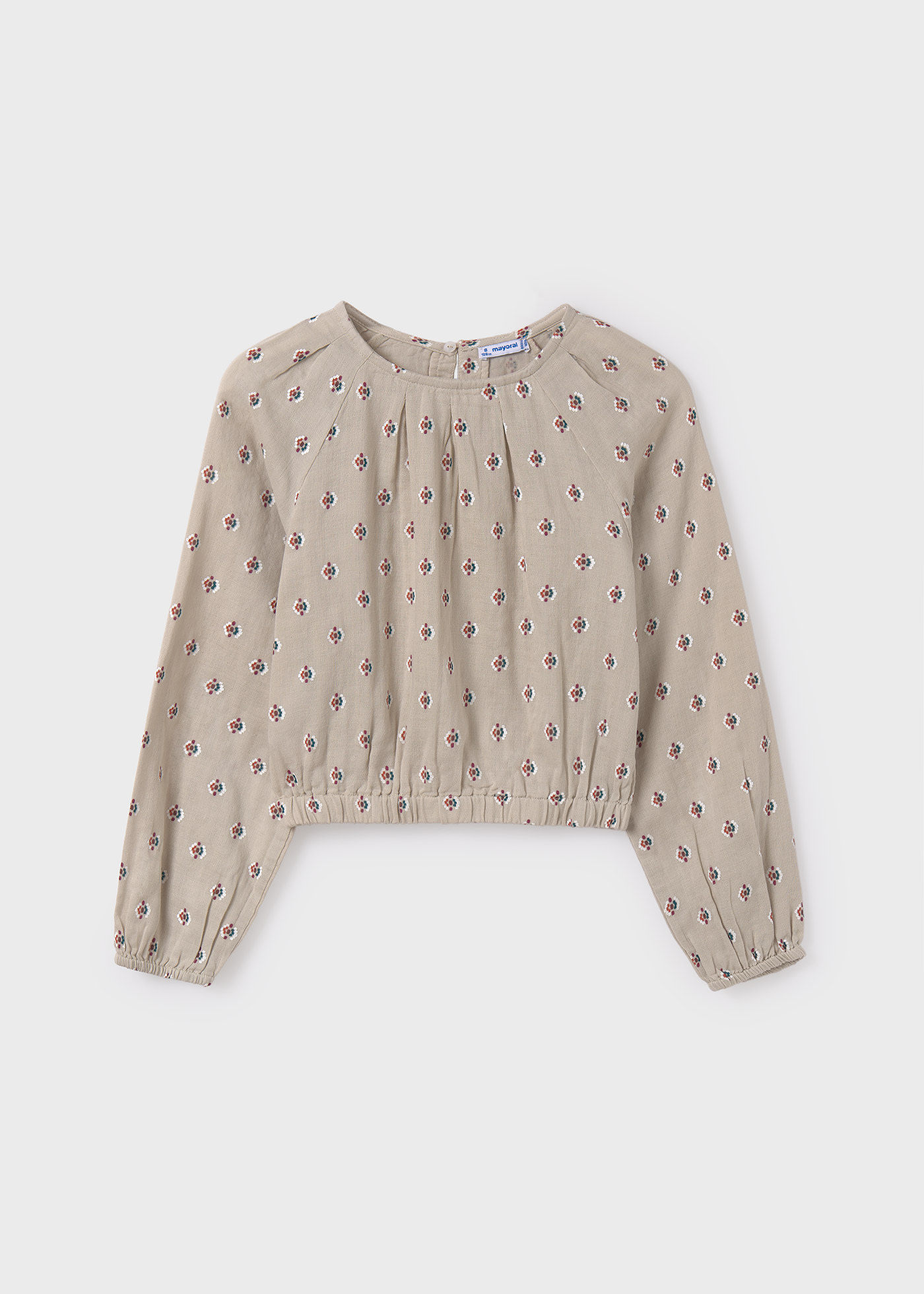 Blouse imprimée fille