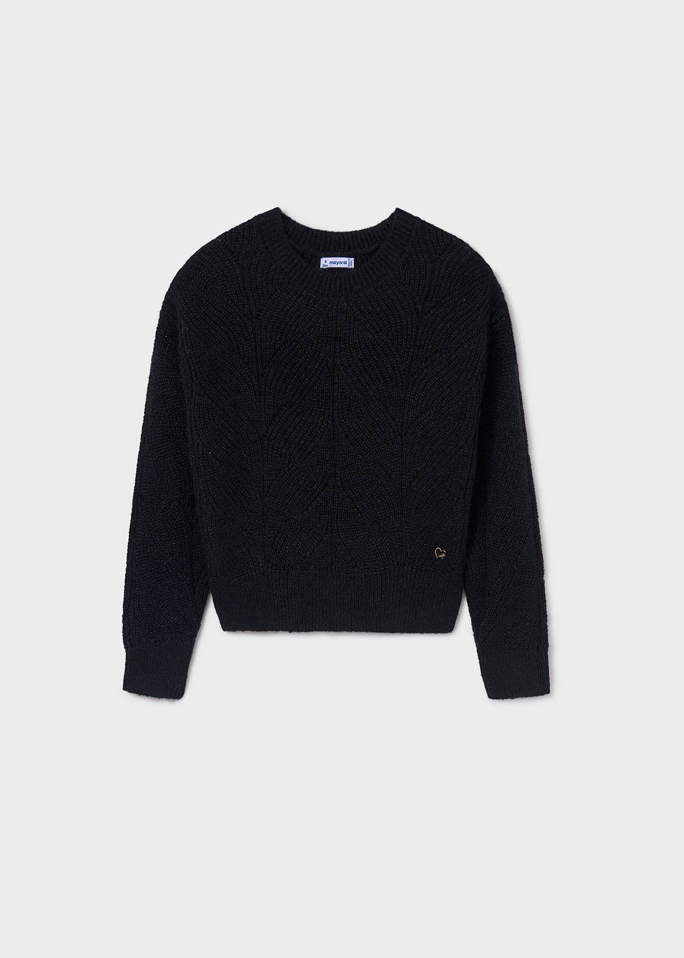 Sweter z cekinami dla dziewczynki