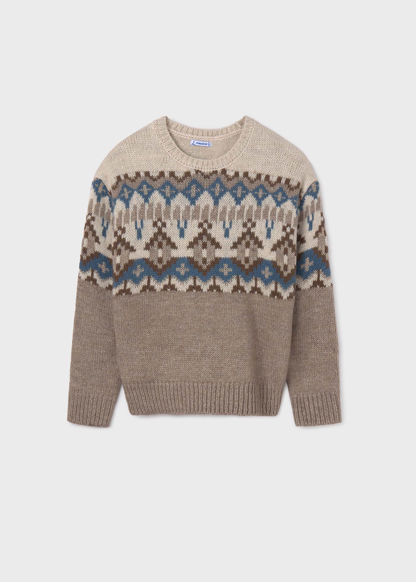 Pullover mit Muster Teenager Mädchen