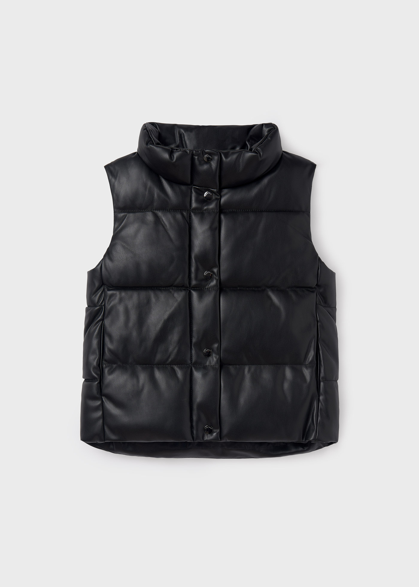 Gilet Pellicciotto Con Cintura Bambina Caramello