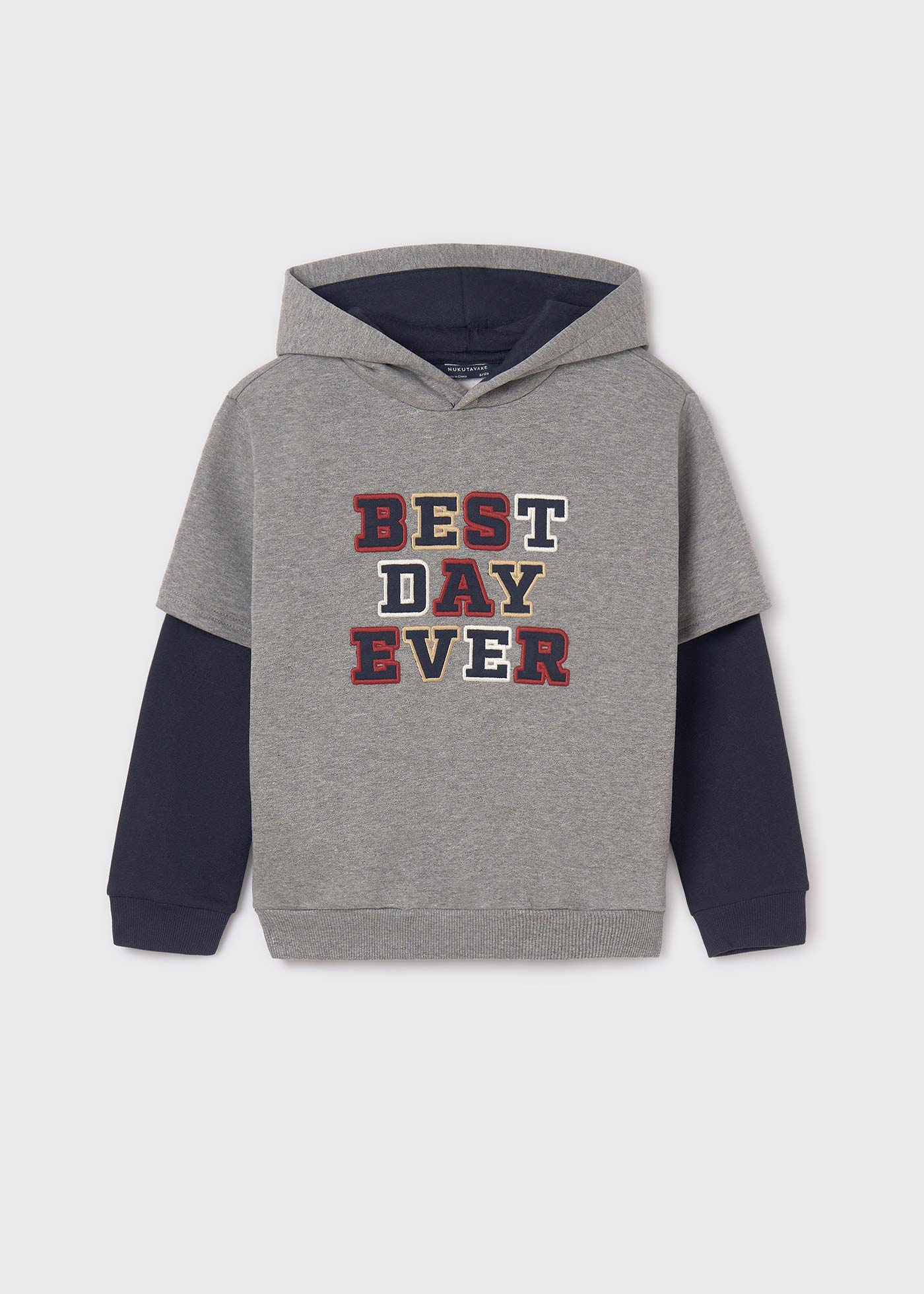 Boy Double Sleeved Hoodie