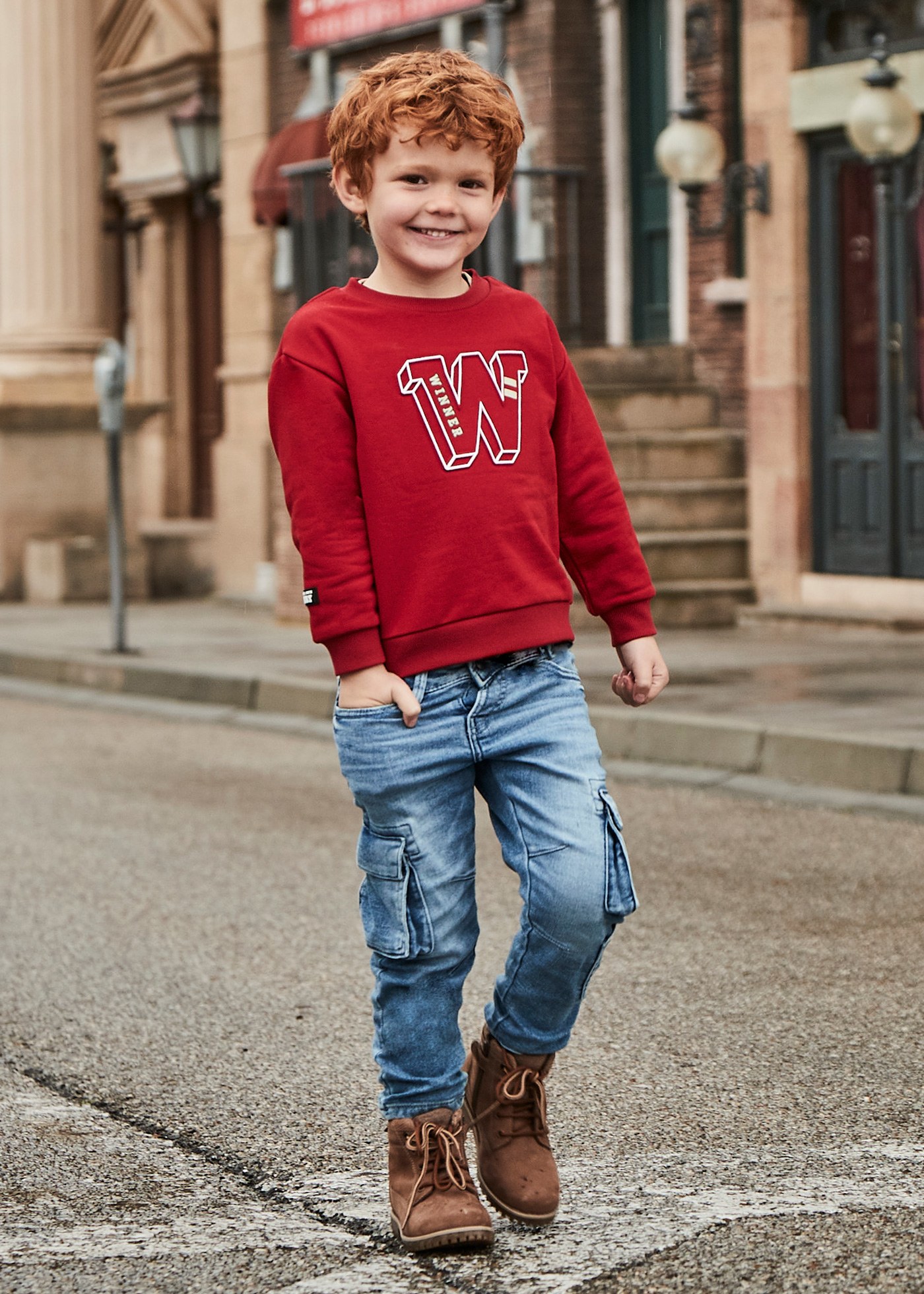 Sweatshirt lässig Jungen