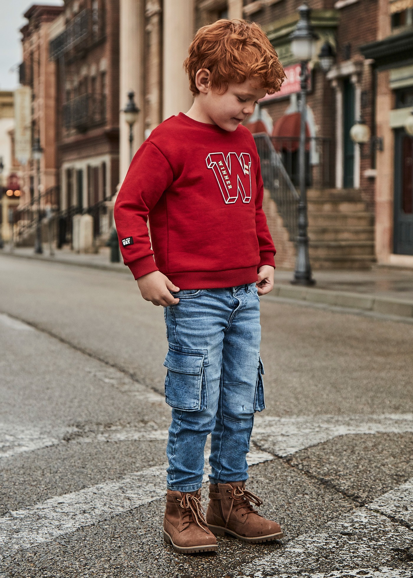 Boy Cargo Jeans