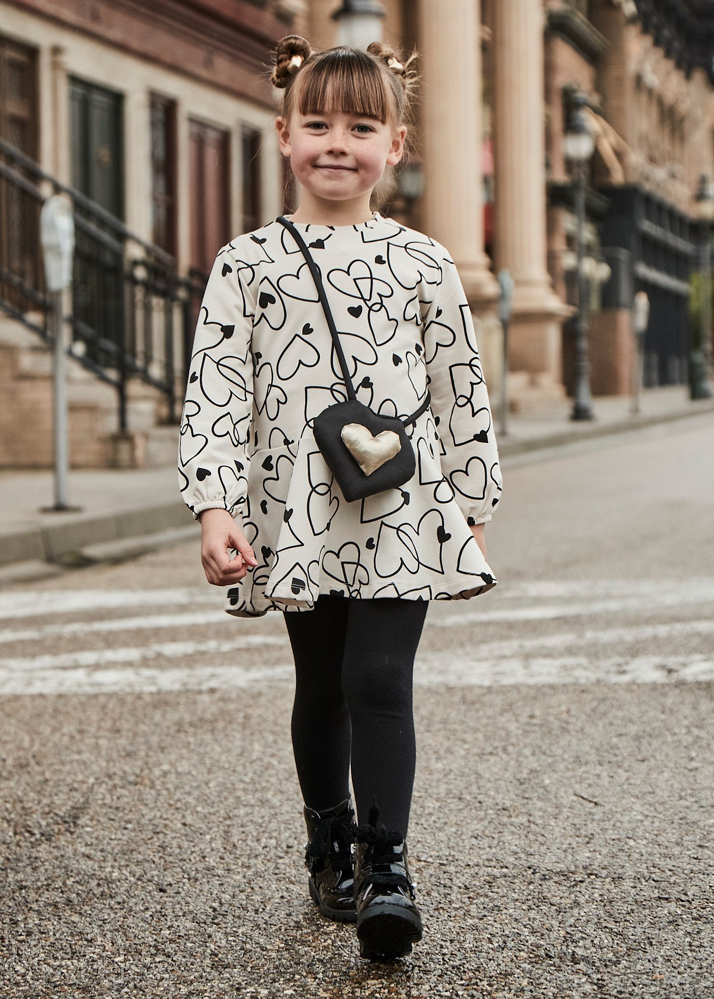 Girl Dress with Bag