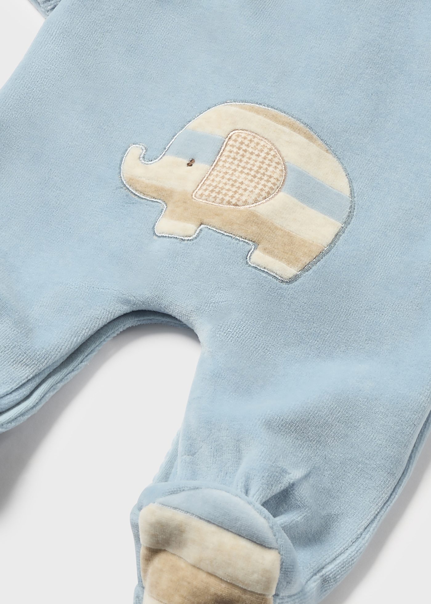 Set 2 pijamas tundosados recién nacido